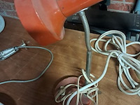 Metalen bureau lamp vintage ø 120mm h 400mm - afbeelding 1 van  2