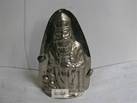 Metalen chocolade gietmal sint figuur - afbeelding 3 van  4