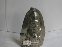 Metalen chocolade gietmal sint figuur - afbeelding 2 van  6