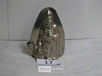 Metalen chocolade gietmal sint figuur - afbeelding 1 van  4