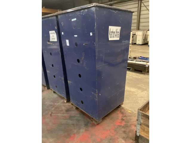 Metalen containers (5x) - afbeelding 2 van  3