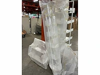 Metalen design wandrekken (4x) - afbeelding 5 van  5