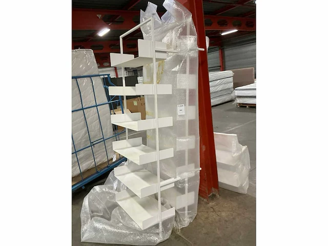 Metalen design wandrekken (4x) - afbeelding 3 van  5