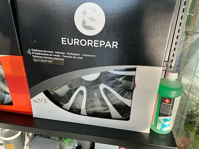 Metalen displayrek eurorepar met inhoud - afbeelding 10 van  13