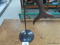 Metalen dolfijn h58cm - afbeelding 3 van  3