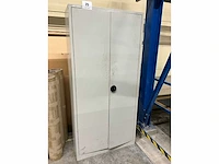Metalen dossierkast hoog model met inhoud - afbeelding 2 van  7