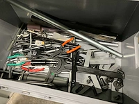 Metalen dossierkast hoog model met inhoud - afbeelding 5 van  7