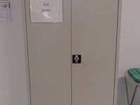 Metalen dossierkast + inhoud esd jassen - afbeelding 2 van  5