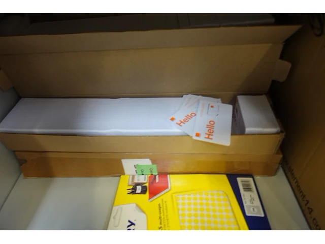 Metalen dossierkast + inhoud - afbeelding 12 van  13