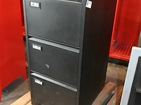 Metalen dossierkast met 3 laden - afbeelding 1 van  3