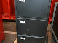 Metalen dossierkast met 3 laden - afbeelding 2 van  3