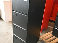 Metalen dossierkast met 4 laden - afbeelding 1 van  3
