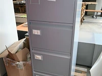 Metalen dossierkast met 4 laden - afbeelding 2 van  4