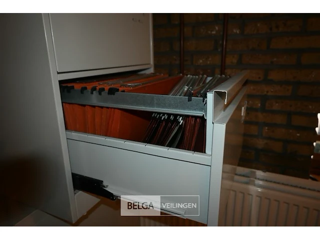 Metalen dossierkast met 4 lades - afbeelding 4 van  4
