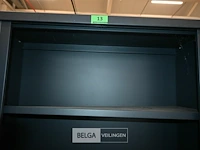 Metalen dossierkast met roldeuren - afbeelding 3 van  4