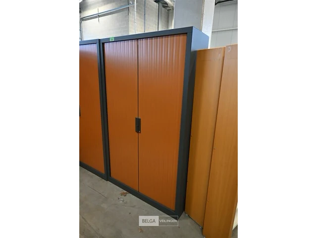 Metalen dossierkast met roldeuren - afbeelding 1 van  4