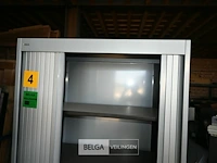 Metalen dossierkast met roldeuren - afbeelding 3 van  4