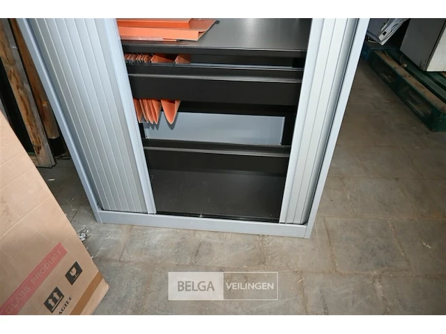 Metalen dossierkast met roldeuren - afbeelding 4 van  4