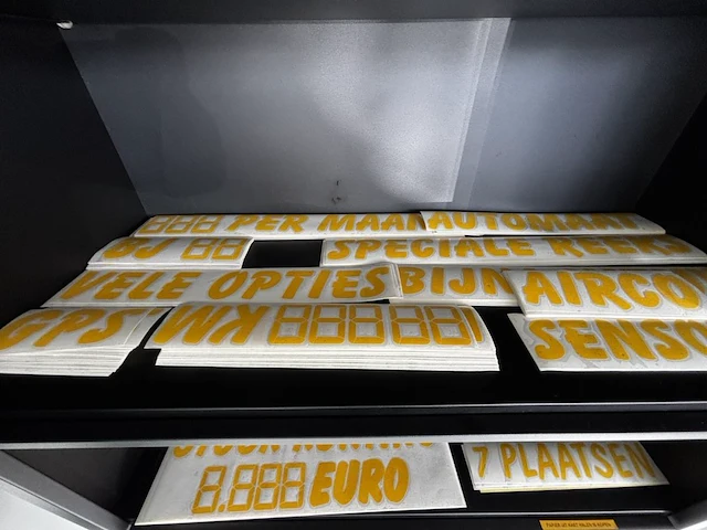 Metalen dossierkast vv. stikkers - afbeelding 2 van  4