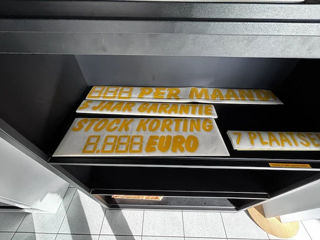 Metalen dossierkast vv. stikkers - afbeelding 3 van  4