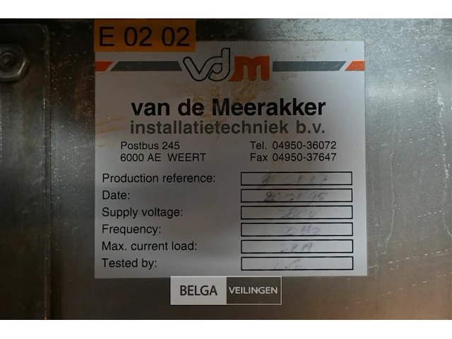Metalen elektriciteitskast - afbeelding 10 van  10