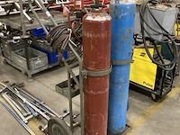 Metalen flessenwagen - afbeelding 1 van  3