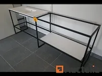 Metalen frame voor badkamermeubel + lavabo - afbeelding 2 van  4