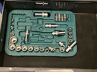 Metalen gereedschapskast met inhoud - afbeelding 2 van  10