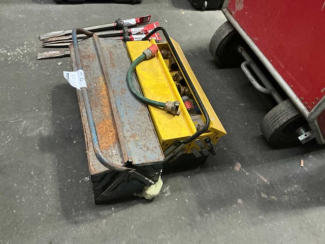 Metalen gereedschapskist (2x) - afbeelding 3 van  3