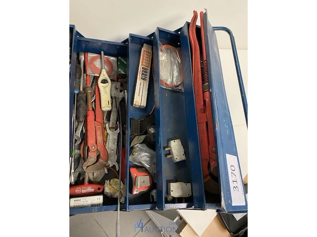 Metalen gereedschapskoffer - afbeelding 2 van  4