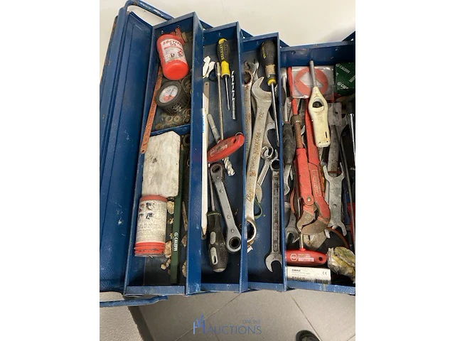 Metalen gereedschapskoffer - afbeelding 3 van  4