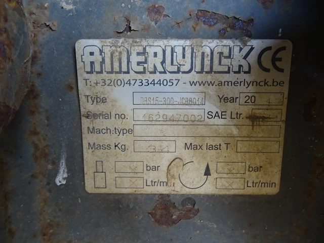 Metalen graafbak amerlynck - afbeelding 4 van  4