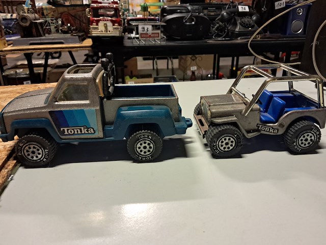 Metalen jeep tonka - afbeelding 2 van  5