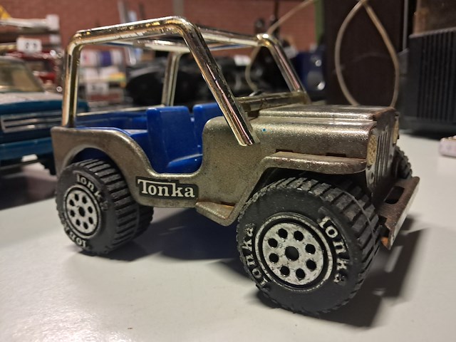 Metalen jeep tonka - afbeelding 5 van  5