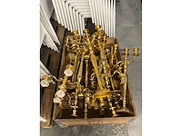 Metalen kandelaars (12x) - afbeelding 3 van  3