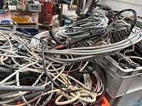 Metalen kar met kabel en krukassen - afbeelding 3 van  8
