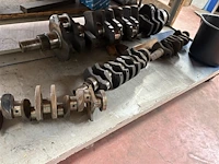 Metalen kar met kabel en krukassen - afbeelding 5 van  8