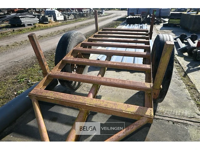 Metalen kar/aanhangwagen - afbeelding 5 van  6