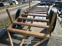 Metalen kar/aanhangwagen - afbeelding 5 van  6