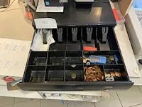 Metalen kassalade, ticketprinter en biljettenscanner - afbeelding 2 van  6