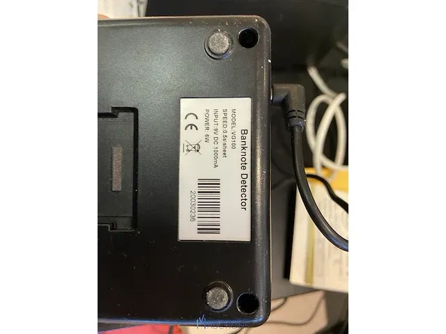 Metalen kassalade, ticketprinter en biljettenscanner - afbeelding 6 van  6