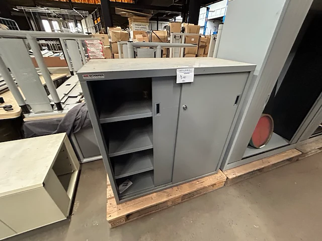 Metalen kast schafer - afbeelding 1 van  4