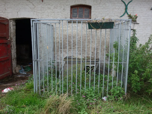 Metalen kennel - afbeelding 2 van  3