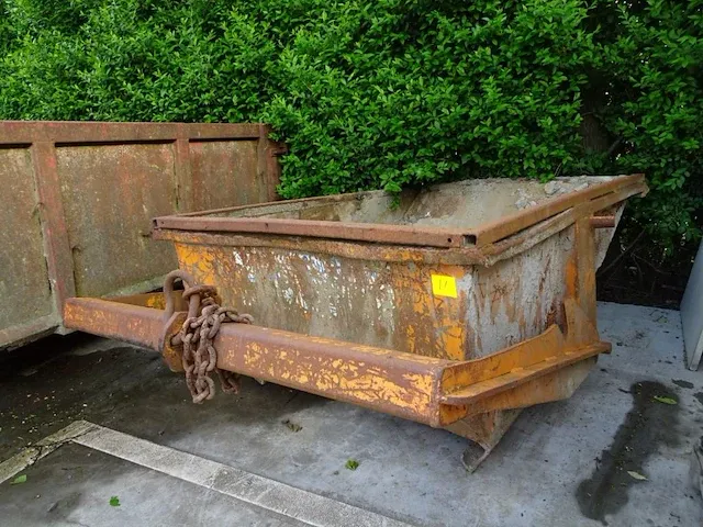 Metalen kipbak - afbeelding 1 van  3