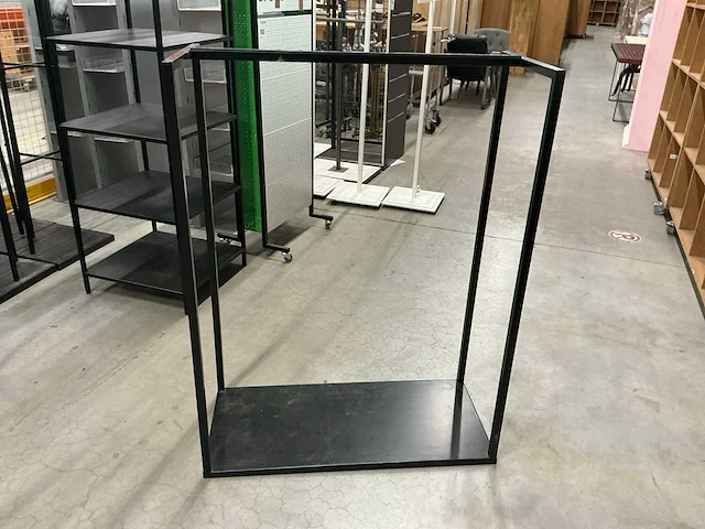 Metalen kledingrek (9x) - afbeelding 2 van  6