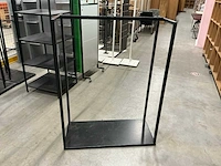 Metalen kledingrek (9x) - afbeelding 2 van  6