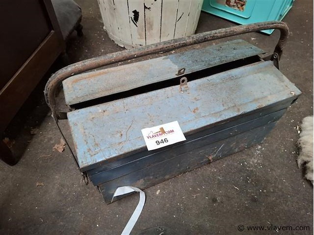 Metalen koffer - afbeelding 1 van  1