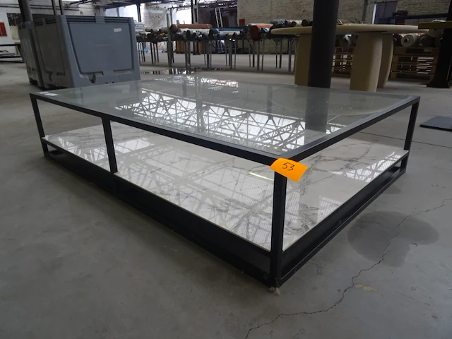 Metalen koffietafel - afbeelding 4 van  5