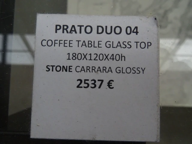 Metalen koffietafel - afbeelding 5 van  5