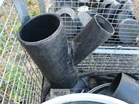 Metalen kooi met pvc hulpstukken - afbeelding 4 van  5